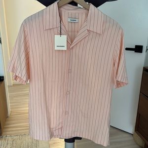 Sandro short sleeve button down